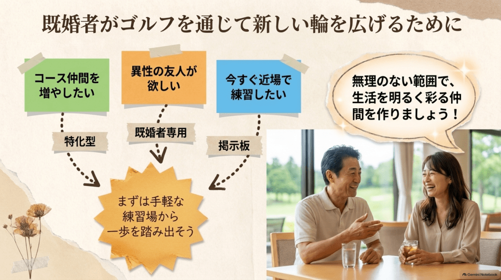 既婚者マチアプの話 | 既婚者のゴルフマッチングアプリ私のおすすめ比較ランキングと無料の出会いコツ